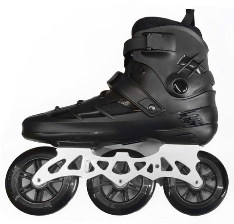 Patines Lineales 3 Ruedas Ollie - Negro | YS-R2-B