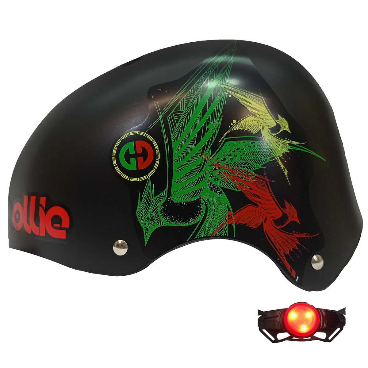 Casco Ollie Bird - Negro | 20278M-D