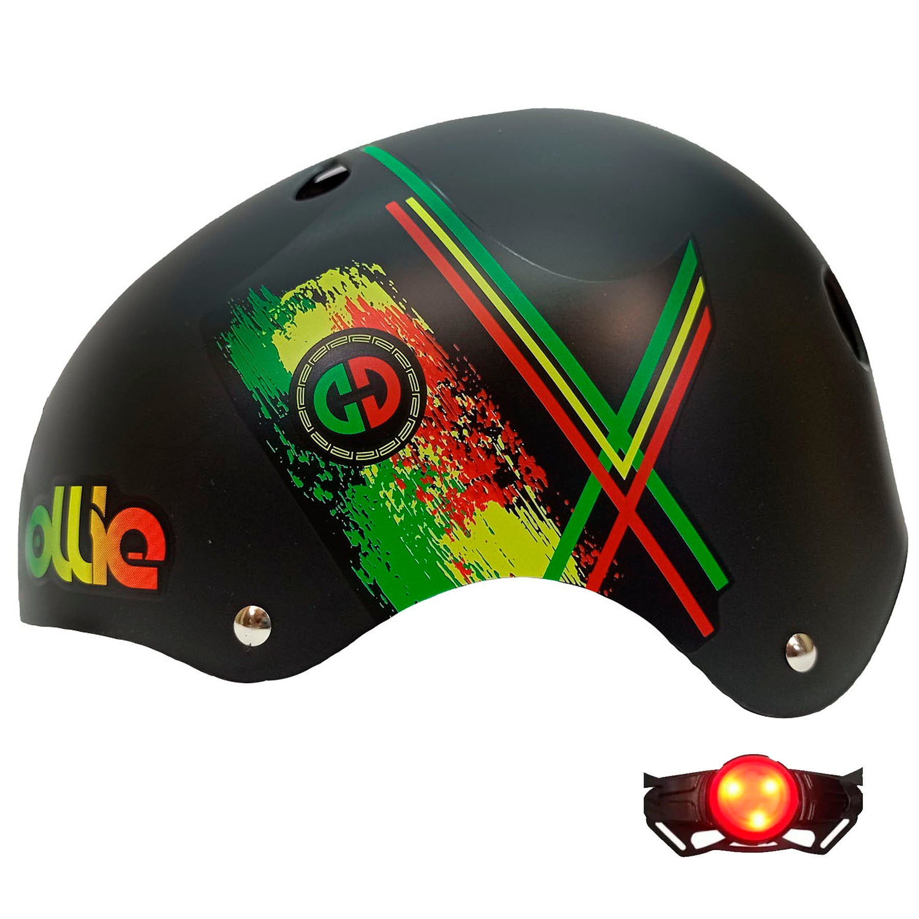 Casco Ollie Reggae - Negro | 20278M-D