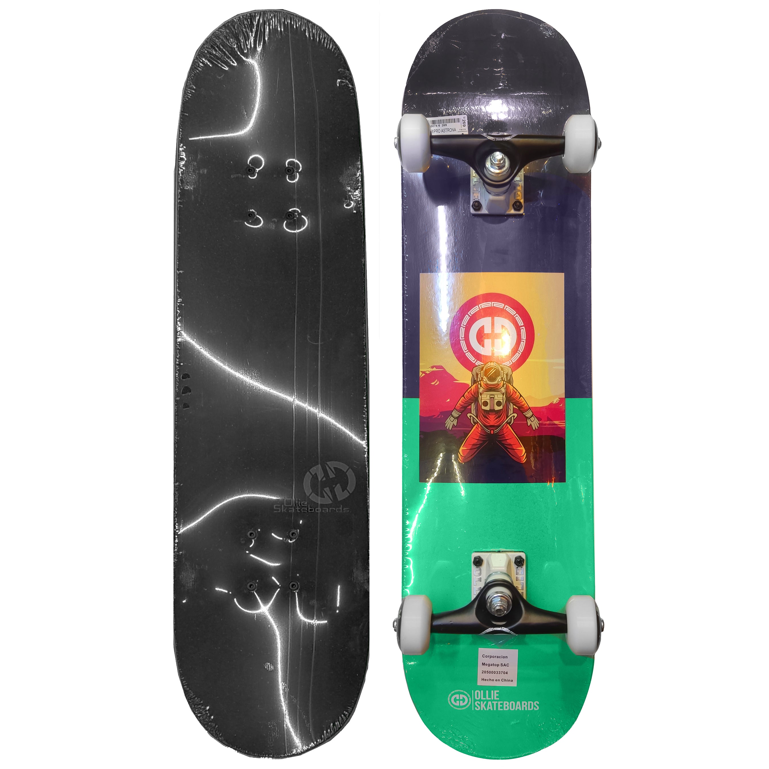 Skateboard Ollie Semiprofesional - Astronauta | 20265B-21