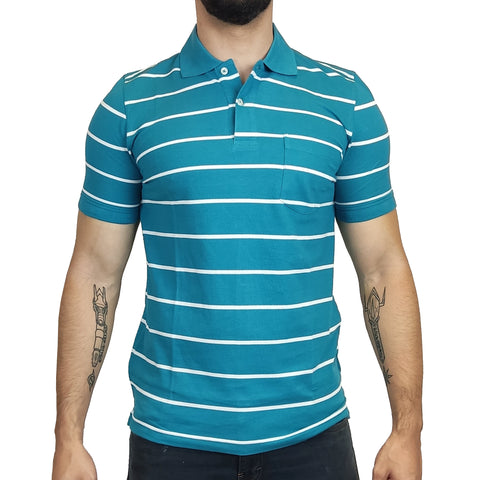 Polo Manga Corta Amici Hombre Classic - Verde