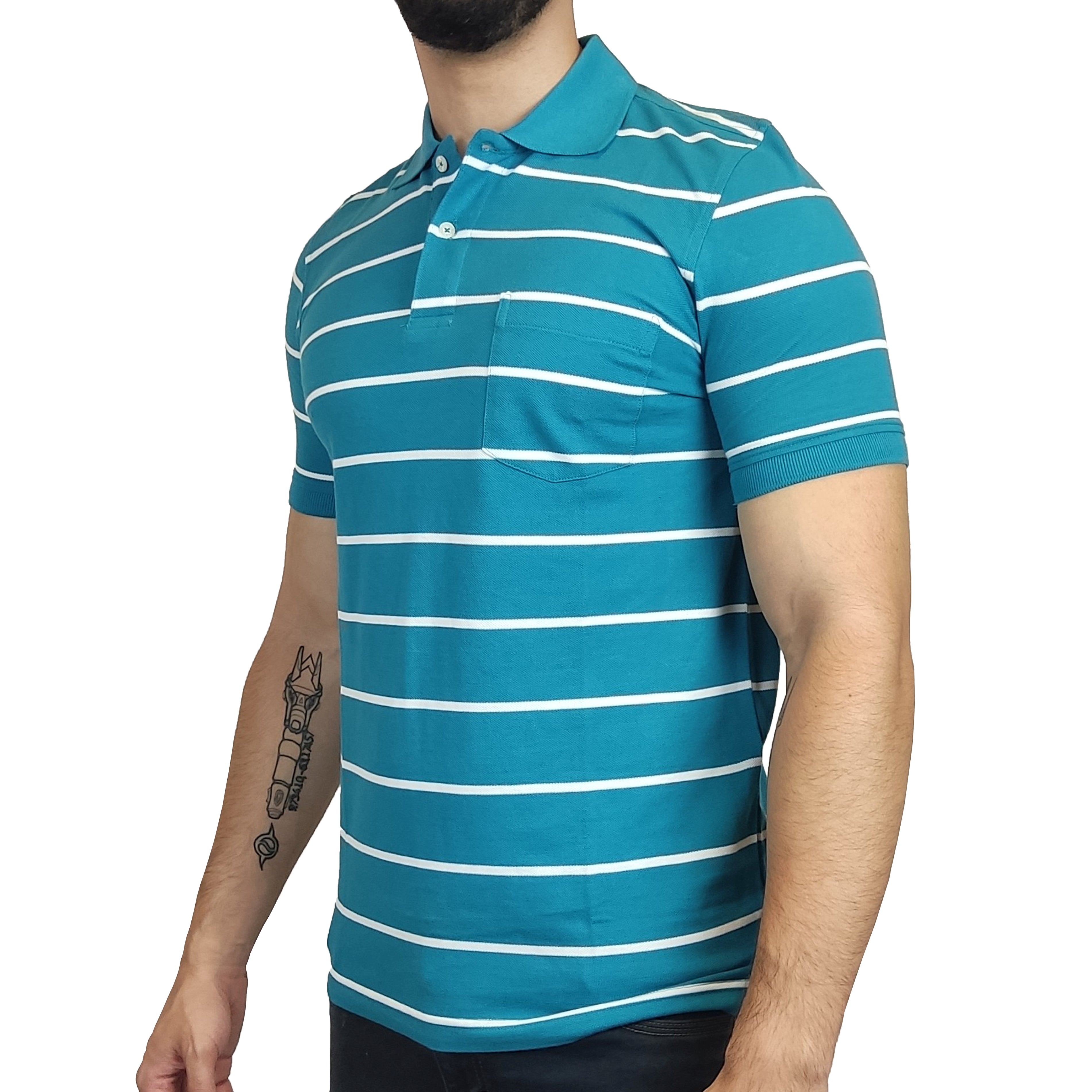 Polo Manga Corta Amici Hombre Classic - Verde